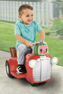 Cocomelon Ride-On Tractor only $30 at Walmart!